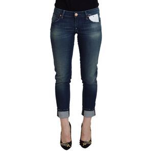 Acht Blue Cotton Slim Fit Women Casual Denim Women's Jeans